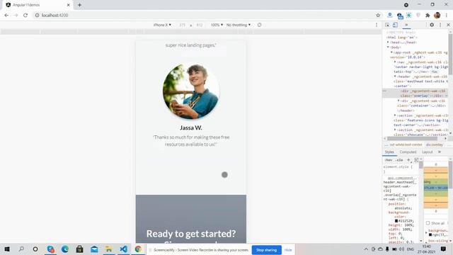Build Professional Website in Angular 11.2 Bootstrap 4.6 смотреть онлайн