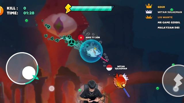 Survival Fish io Hunger Game: Level Up 999 Level Megalodon - Walkthrough Gameplay смотреть онлайн