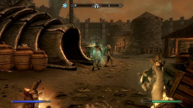 Pure Dunmer on Solstheim Build (10) - Courage - Skyrim AE Legendary Survival смотреть онлайн