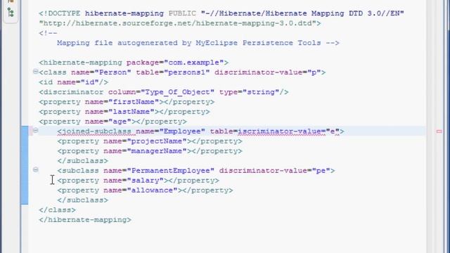 Hibernate Chapter15 - Table Per Concrete Class(Polymorphic Mapping) смотреть онлайн