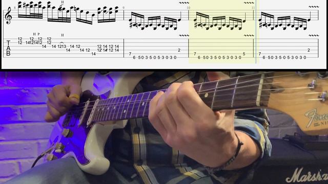 Cours de guitare : Plan Blues Heavy Rock - Tablature intégrée : Plan Hard Rock смотреть онлайн