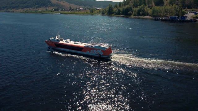 СУДНО НА ПОДВОДНЫХ КРЫЛЬЯХ ВАЛДАЙ | МАРШРУТ САМАРА - ШИРЯЕВО смотреть онлайн