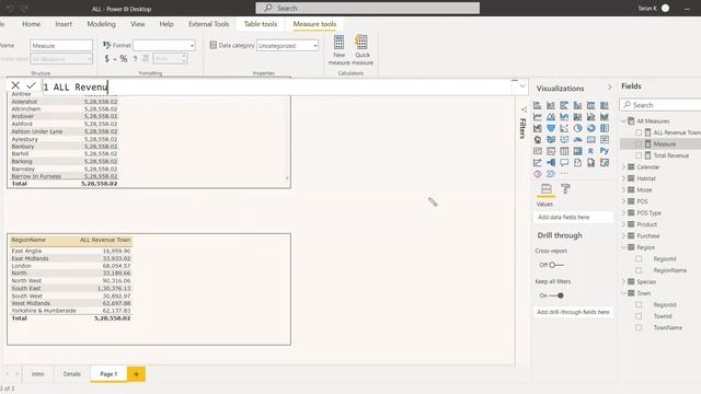 Advanced DAX | All, AllExcept, AllSelected | % Calculation | power BI смотреть онлайн