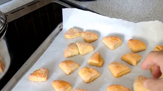 ГРЕЦИЯ ТВОРОЖЕННОЕ ПЕЧЕНЬЕ КУСНЕЙШЕЕ  В СУББОТУ НА МОЕЙ КУХНЕ