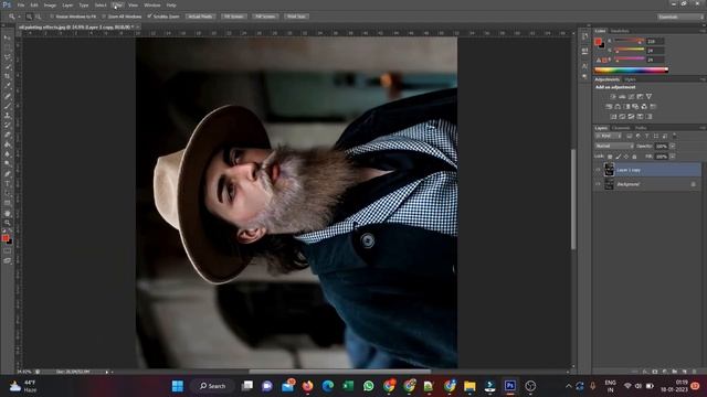 How to create photo to oil paint effect in photoshop | Photoshop Tutorial смотреть онлайн