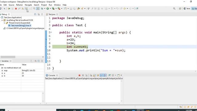 Debugging Java Code Using Eclipse IDE #java #Debug смотреть онлайн