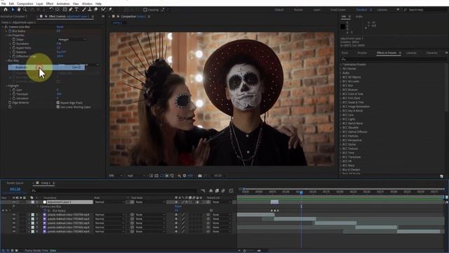 After Effects Tutorial: Smooth Transition With Camera Lens Blur Effect смотреть онлайн