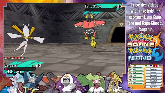 KAPU-TORO & KAPU-KIME FANGEN! POKÉMON SONNE & MOND! смотреть онлайн