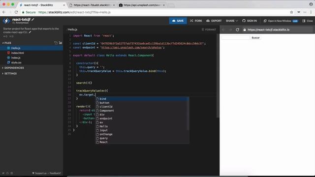 Consumir la API de Unsplash con React - Bytes смотреть онлайн