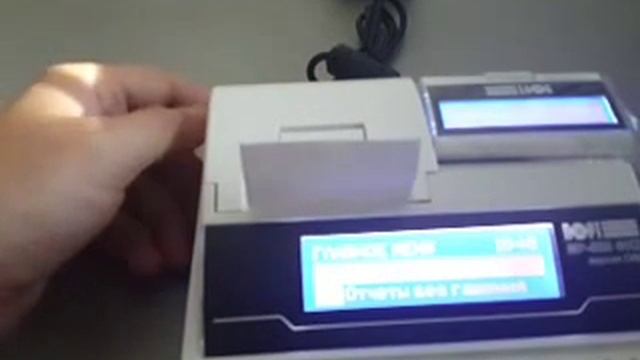 Заправка чековой ленты на Порт MP-55B KZ ОФД смотреть онлайн