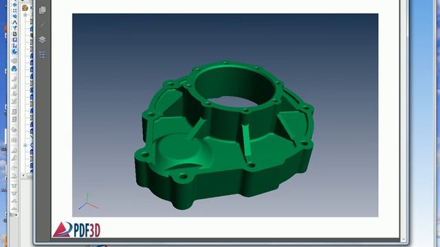 Сохранение моделей из Компас-3D в формат 3D PDF смотреть онлайн