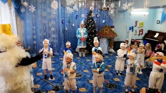 танец Снеговиков в средней группе смотреть онлайн