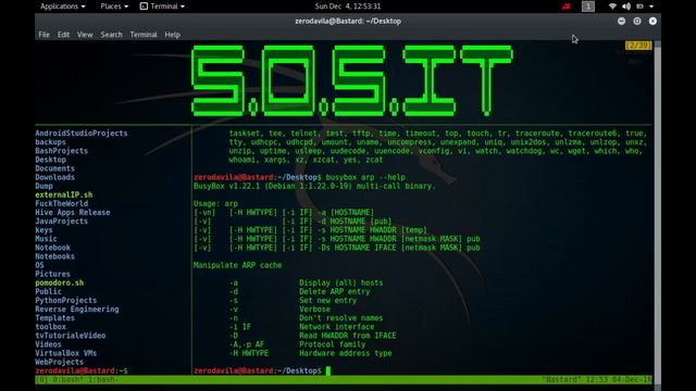 Busybox - Intro -1- about commands acpid, adjimex,ar, arp, arping, ash, awk and basename смотреть онлайн