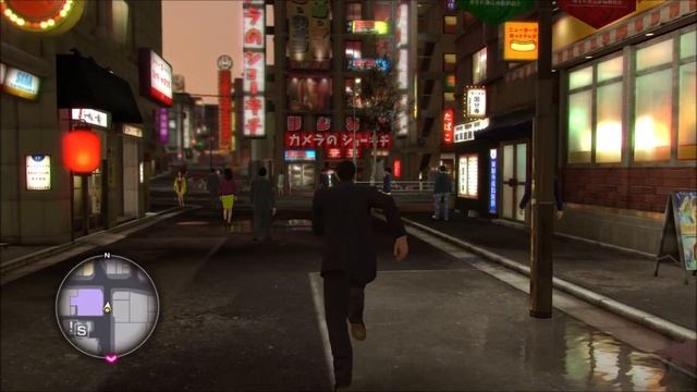 HOW BIG IS THE MAP in Yakuza 0? Run Across the Map (Map 1) смотреть онлайн