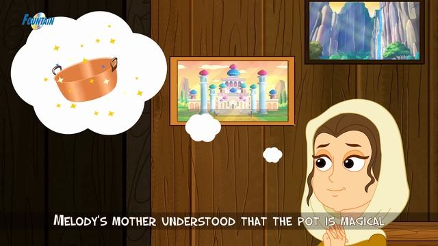 THE MAGIC PORRIDGE POT - English Fairy Tales | Bedtime Stories | English Cartoon For Kids смотреть онлайн