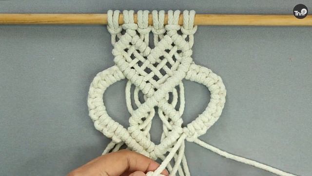 2 Macrame Heart Pattern for Your Macrame Project | Macrame Pattern Tutorial смотреть онлайн