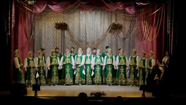 Народный хор Гагинского РДК - Золотая Хохлома смотреть онлайн