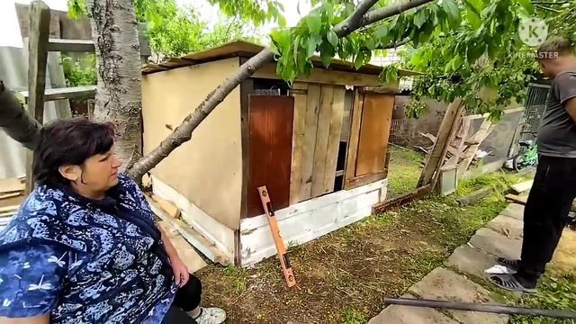 переезд на Юг из Сибири/строим бомжачьи домики/рецепт для диетчиц от Ламары(вкусный) смотреть онлайн