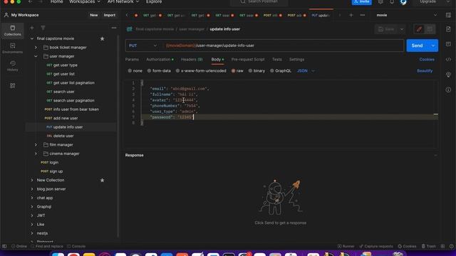 Movie API | Node.js, Nest.js, mySQL, SwaggerUI, Postman, Docker смотреть онлайн