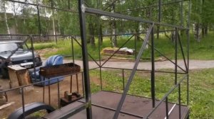 Автодом. Варим каркас для прицепа, основные размеры. Дом на колесах.