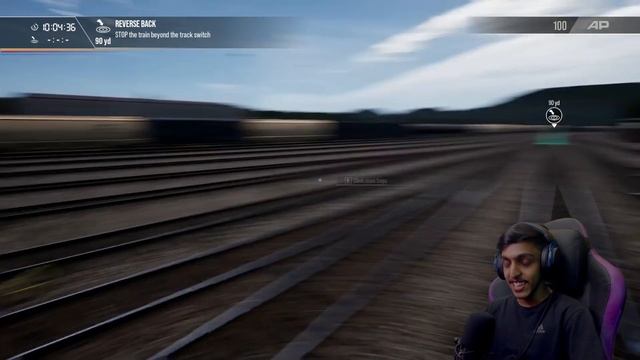 Driving an TRAIN for First time ??[HARD] !! GAME THERAPIST смотреть онлайн