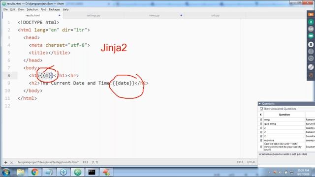 Django Tutorial || Django Online Training by Durga Sir On 27-09-2018 @ 9AM смотреть онлайн