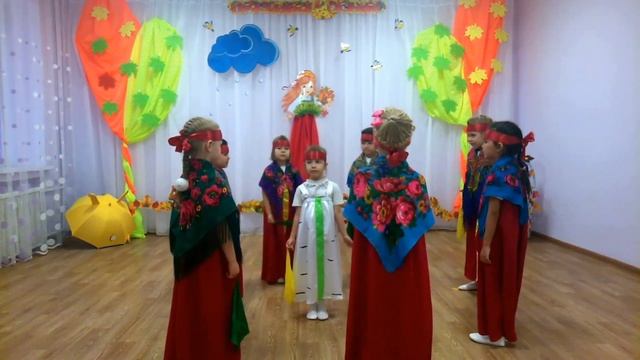 3 Подготовительная группа МДОАУ №17 Русская нар хоров игра Березка, воспитатель Зубкова И С смотреть онлайн