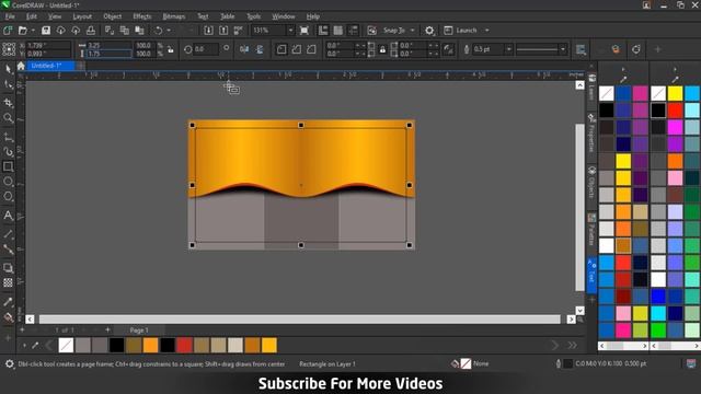 How to Make Beautiful Business Card Design In Corel Draw - Corel Draw Tutorials For Beginners смотреть онлайн