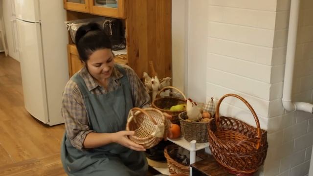 First Snow | Daily Routine In A Village House | Simple And Slow Life| Ghee, Winter Country Soup