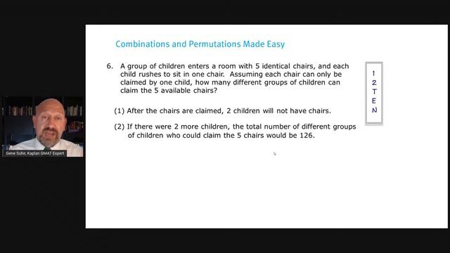 Learn Permutations & Combinations with Kaplan Quant Expert, Gene Suhir смотреть онлайн