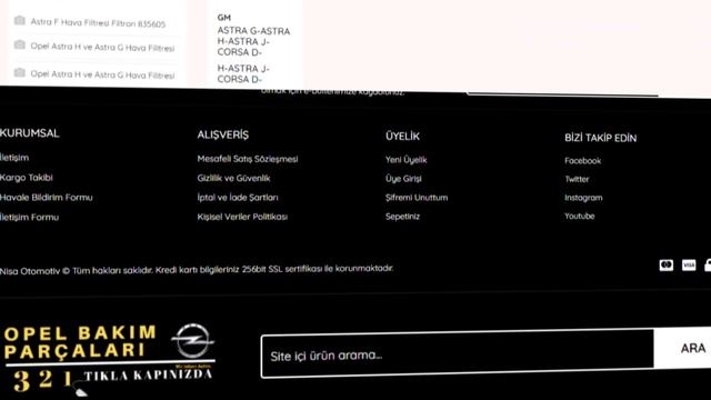 Nisa Oto Servis Yedek Parça Satışı #opel #chevrolet ( www.opelbakimparcalari.com) смотреть онлайн