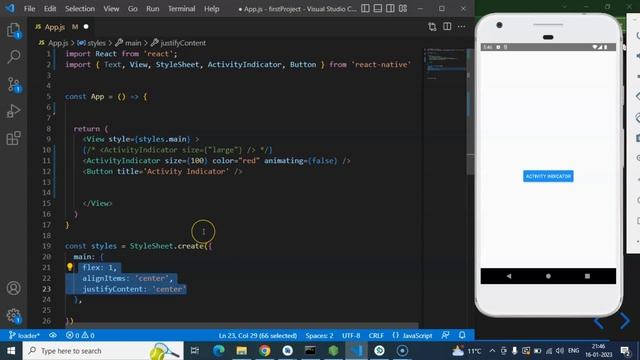 React Native tutorial #31 Activity Indicator | Loader in React Native смотреть онлайн