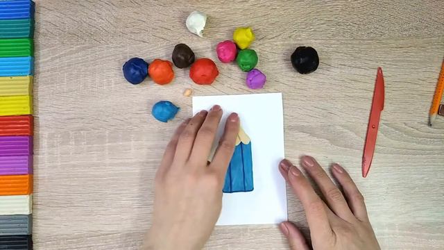 Делаем милый карандаш ✏️ из пластилина смотреть онлайн