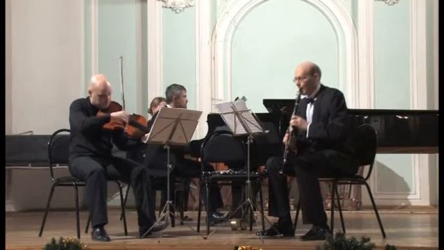 Jean Françaix: Trio, for clarinet, viola, piano. Part 5.Presto смотреть онлайн