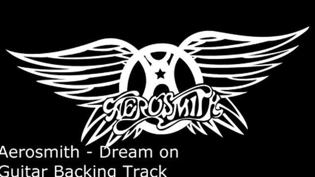 Aerosmith - Dream on GUITAR BACKING TRACK смотреть онлайн