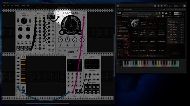 Hans Zimmer Percussion (Spitfire) in VCV Rack смотреть онлайн