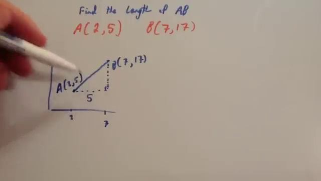 Distance between two coordinates - Corbettmaths смотреть онлайн