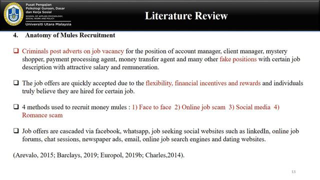 Framework for Combating Money Mule Recruitment among University Students in Malaysia смотреть онлайн