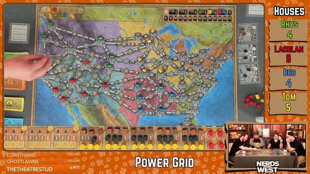 Power Grid | Board Game Live Stream смотреть онлайн