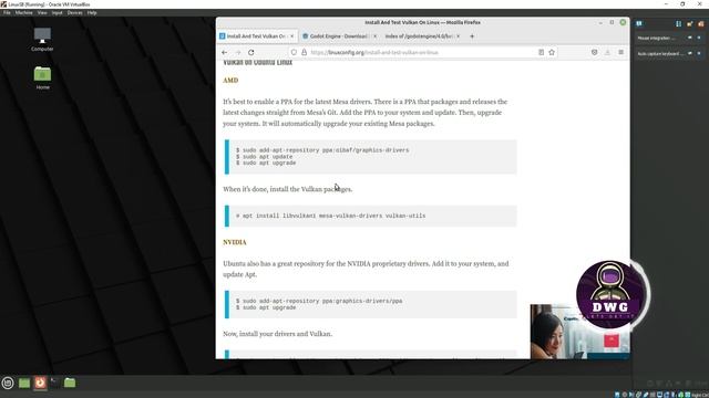 TRYING GODOT 4, ON LINUX MINT, VBOX - What're Your Results? смотреть онлайн