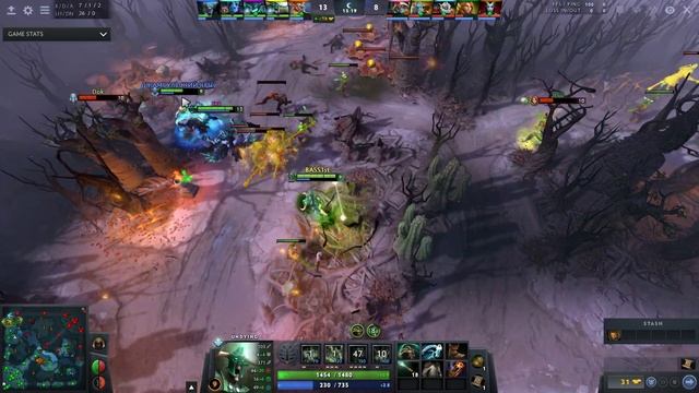 Undying Hard Support Gameplay - Patch 7.24b (Dota 2 Gameplay) смотреть онлайн