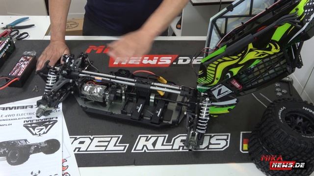 UNBOXING - MAMBA 7 RTR - 1/7 Rock Racer von ABSIMA смотреть онлайн