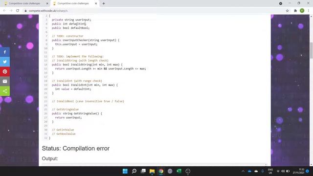 C# Support video: Validation 4: Type check смотреть онлайн