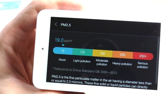 АНАЛИЗАТОР ВОЗДУХА XIAOMI MIJIA AIR DETECTOR смотреть онлайн