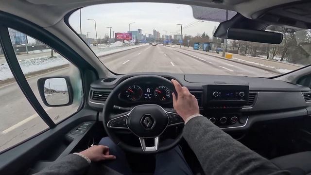 2022 Renault Trafic [ 2.0l diesel 150hp ] POV Test Drive - part 2 смотреть онлайн