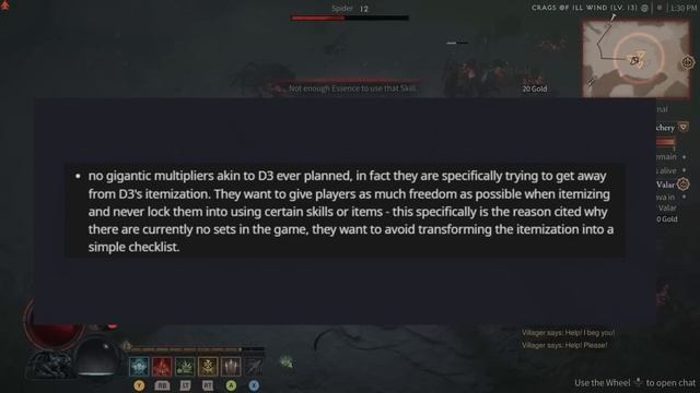 Diablo 4 Beta - Big Features Are Changing...New Dev Updates!