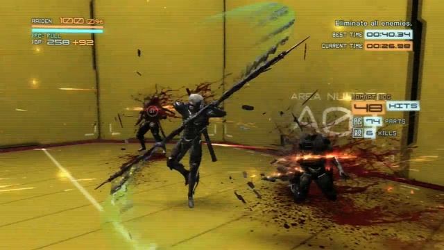 Metal Gear Rising: Revengeance - VR Mission 001 смотреть онлайн