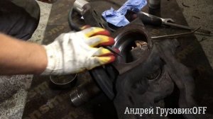 Замена шкворней. Volvo fh шкворень.