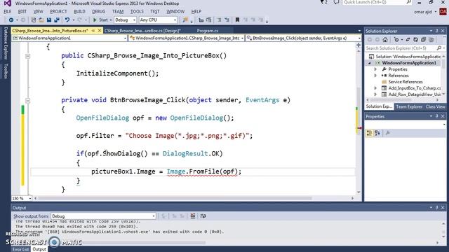 C# Tutorial - How To Browse Image Into PictureBox Using C# [ With Source Code ] смотреть онлайн