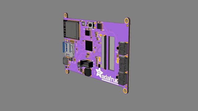 PyPortal 3D model #PyPortal #circuitpython #python смотреть онлайн